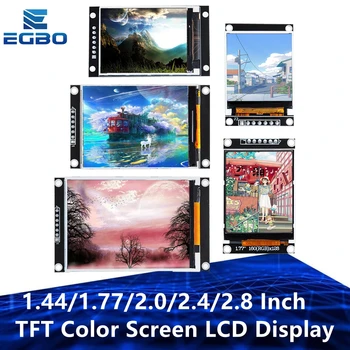 1.44/1.77/2.0/2.4/2.8 Дюймовый Цветной TFT-экран ЖК-дисплей Модуль Привода ST7735 ILI9225 ILI9341 Интерфейс SPI 128*128 240*320