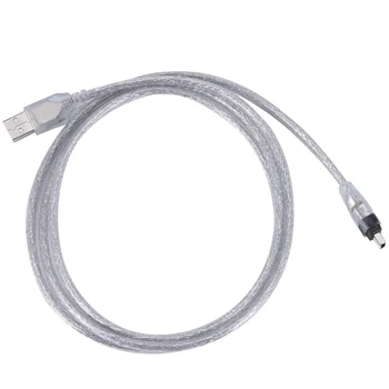 1,5 м USB к IEEE 1394, 4-контактный кабель-адаптер Firewire DV, конвертер для камеры ПК