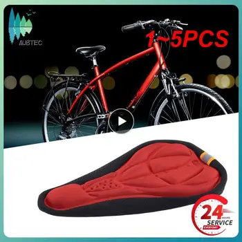 1 ~ 5ШТ Велосипедное седло 3D Мягкий чехол для сиденья велосипеда Дышащая Удобная Поролоновая подушка сиденья Велосипедное седло для велосипеда