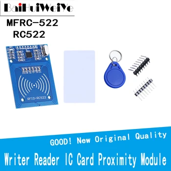 1 КОМПЛЕКТ MFRC-522 RC-522 RC522 Антенна RFID IC Беспроводной Модуль Для Arduino IC КЛЮЧ SPI Писатель Считыватель IC Карта Бесконтактный Модуль