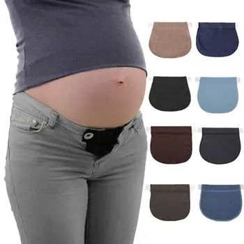 1шт Женский Регулируемый Эластичный пояс для беременных, расширитель талии, одежда, брюки для беременных, Швейные принадлежности