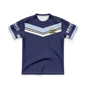 2023 2024 гг. Детская футболка для регби North Queensland Cowboys Home Away ANZAC, мужская рубашка высшего качества с бесплатной доставкой