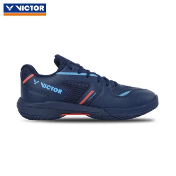 2023 новые мужские и женские кроссовки для бадминтона Victor, дышащие Высокоэластичные нескользящие спортивные кроссовки, теннис P6500