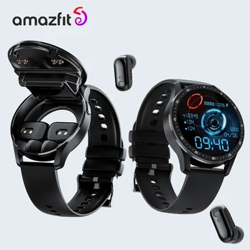 2023 Новые умные часы Amazfit Headset, два в одном, беспроводные Bluetooth-часы для мужчин, Huawei Xiaomi Apple Smart Watch для женщин