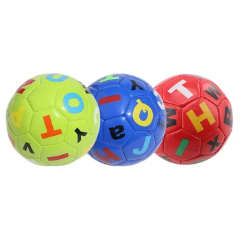 3 шт. Износостойких детских футбольных мяча для игры в футбол на открытом воздухе из ПВХ для малышей, маленькие студенческие мячи