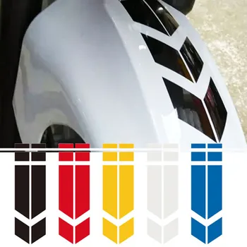 34* 5,5 СМ Светоотражающие наклейки Линии со стрелками Креативное украшение для автотюнинга крыла мотоцикла Styling D20