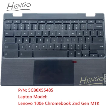 5CB0X55485 Черный Оригинальный Новый Для Lenovo 100e Chromebook 2-го Поколения MTK Упор Для Рук US Keyboard KB Рамка