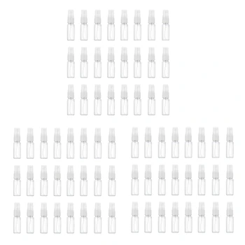 72шт 20 мл Прозрачных Пустых флаконов-распылителя Портативных Бутылок для мелкодисперсного распыления тумана многоразового использования
