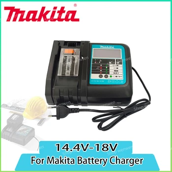 DC18RC Makita литий-ионный аккумулятор зарядное устройство для Makita charger 18V 14.4V BL1860 BL1860B BL1850 BL1830 BL1430 DC18RC DC18RA электроинструмент