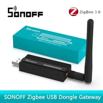Ewelink Dongle-электронный USB-ключ Zigbee Gateway, USB-ключ Zigbee 3.0 Поддерживает голосовое управление по Usb для Alexa, голосовое управление Google Home
