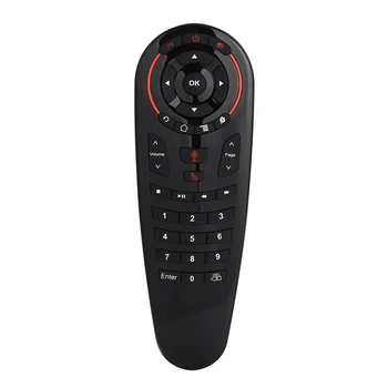 G30S Voice Air Mouse Универсальный пульт дистанционного управления с 33 клавишами ИК-обучения, гироскопическим датчиком, беспроводным смарт-пультом дистанционного управления для Android TV Box