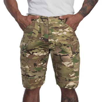 IDOGEAR Тактические камуфляжные повседневные дышащие брюки Летние мужские шорты-карго для спорта на открытом воздухе Охота Страйкбол
