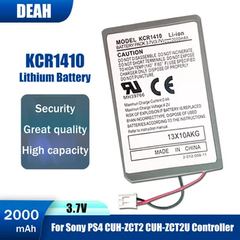 KCR1410 3,7 В 2000 мАч Литиевая Аккумуляторная Батарея Для Sony PS4 Playstation4 Беспроводной Контроллер ГеймПад CUH-ZXTIE CUH-ZCTIU Cell