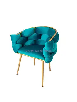 Nordic light роскошный одноместный диван-кресло modern net red ins креативный маникюрный салон, кресло для макияжа, туалетный столик для спальни для девочек