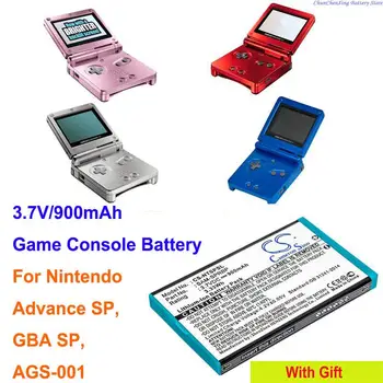Аккумулятор OrangeYu/ALLCCX 900mAh для игр, PSP, NDS AGS-003, SAM-SPRBP для Nintendo Advance SP, AGS-001, GBA SP