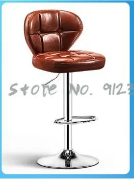 Барный стул современный простой высокий табурет подъемный стул барный стул стойка регистрации барный стул легкий роскошный высокий табурет бытовой барный стул