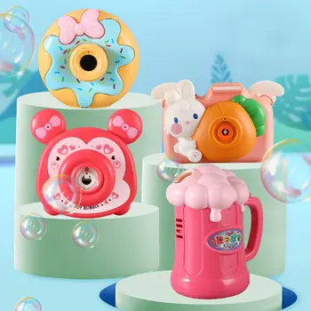Ванная комната Детский душ Kid Fun Электрическая музыкальная машина для мыльных пузырей Игрушка для ванны Машина для мыльных пузырей