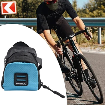 Велосипедная складная задняя сумка, седельная сумка, сумки для инструментов, сумки-подушки, сумка для хранения на заднем сиденье MTB велосипеда, аксессуары для велоспорта на открытом воздухе