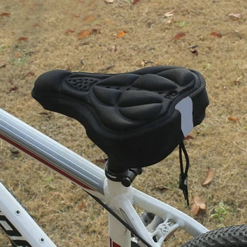 Велосипедное Седло 3D Мягкий Чехол для велосипедного сиденья Удобная Подушка Сиденья Велосипедное Седло Аксессуары для велосипедов