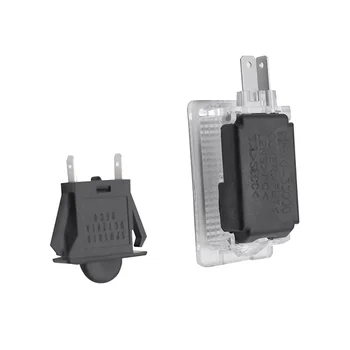 Выключатель лампы в перчаточном ящике Черный Прямой крой, простая установка, пластиковое крепление Plug-And-Play для Cerato Forte 9351021000