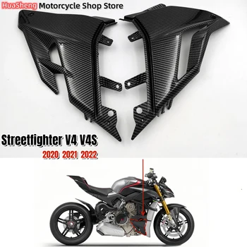 Детали для мотоциклов, передающие воду, Обтекатель из углеродного волокна для Ducati Streetfighter V4 V4S 2020 2021 2022