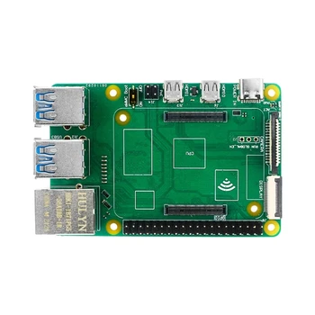 для Raspberry CM4-PI4B Адаптер для Вычислительного модуля 4 Lite/eMMC 4-полосная плата расширения Usb3.0 Gigabit Ethernet Прямая поставка