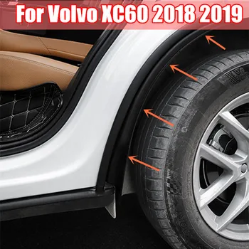 для Volvo XC60 Брызговик Заднего Колеса 2018 2019 XC60 Брызговики Для Шин Задней Двери Модификация Брызговиков Автомобильные Аксессуары 2020