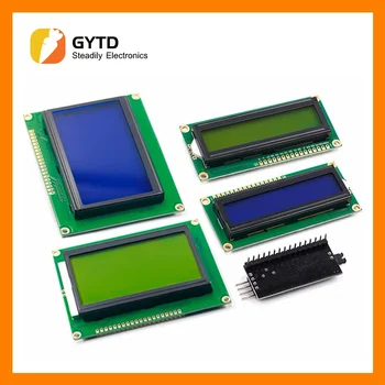 ЖК-модуль TZT Для Arduino LCD0802 LCD1602 LCD2004 LCD12864 ЖК-символ UNO R3 Mega2560 Дисплей PCF8574T Интерфейс IIC I2C