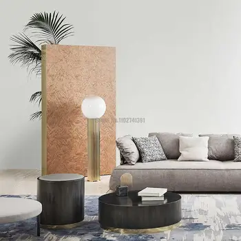 Итальянский дизайн, современный роскошный журнальный столик из нержавеющей стали, круглый приставной столик для мебели гостиной