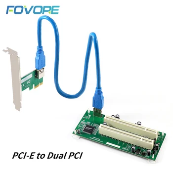 Кабель-адаптер PCI-E PCI express-PCI riser card PCIE x1 -x16 для майнера биткоинов