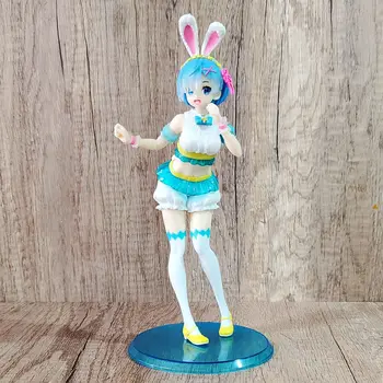 Кавайное аниме Re: Жизнь в другом мире от zero Rem Bunny Ver. ПВХ фигурка Коллекционная модель Детские игрушки Куклы Подарки