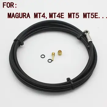 Комплект тормозного шланга для велосипеда длиной 2 м, Кабельная трубка высокого давления, велосипедные детали, совместимые для Magura Mt4 Mt4e Mt5