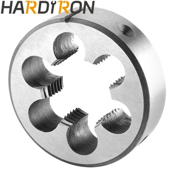 Метрическая круглая резьбонарезная головка Hardiron M26X1,5, машинная резьбонарезная головка M26 x 1,5 правой рукой