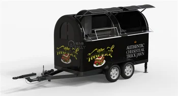 Многофункциональный концессионный продовольственный трейлер с кухонным оборудованием внутри, передвижной грузовик для продажи фаст-фуда, тележка для пекарни