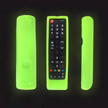 Многоцветная крышка пульта дистанционного управления, красочная крышка контроллера телевизора, нескользящий, защищающий от царапин чехол для контроллера Smart LCD TV