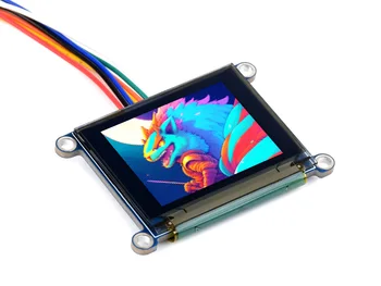 Модуль OLED-дисплея RGB с диагональю 1,27 дюйма, разрешение 128 × 96, 262 Тыс. цветов, интерфейс SPI, для Raspberry Pi, Arduino, STM32