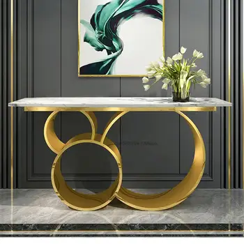 Мраморный столик на веранде в американском стиле, свет в коридоре, Роскошная Современная Прихожая, Витрина в гостиной, мебель для квартиры в скандинавском стиле
