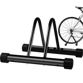 Напольная подставка для велосипеда, органайзер для хранения велосипедов напольного типа, подставки для велосипедов, парковочная стойка из сверхпрочной углеродистой стали, подставка для велосипеда