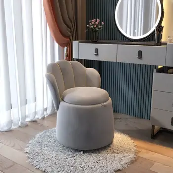 Напольный стул для гардеробной, модный дизайнерский Роскошный стул для отдыха, модный стул для спальни, минималистичные шезлонги со спинкой, мебель для дома Salle Manger