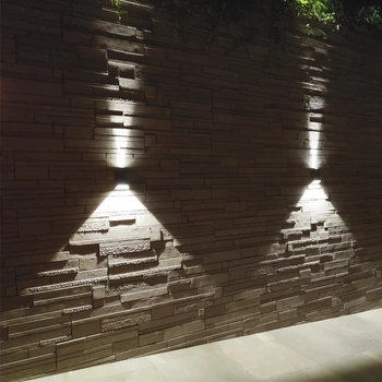 Настенные светильники Для наружного и внутреннего Домашнего Сада Настенные Светильники для декора стен