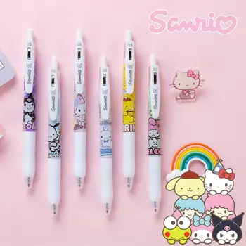 Новая шариковая ручка Sanrio Roller Канцелярские принадлежности Kawaii Аниме My Melody Hello Kitty 0,5 мм, школьные принадлежности, Мультяшные подарки для студентов