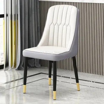 Обеденные стулья скандинавского дизайна, Индивидуальные Уникальные кухонные обеденные стулья, Современная напольная мебель sillas para comedor для кухни HY