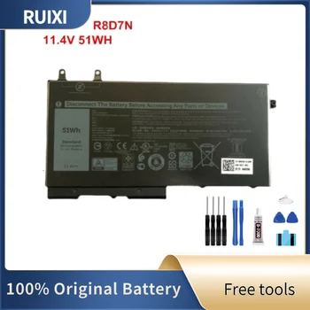 Оригинальный аккумулятор RUIXI R8D7N для ноутбука Latitude 5400 5500 Precision 3540 Inspiron 7590 7591 7791 2- Серия in-1 11,4 В 51 Втч