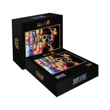 Подлинное издание, оригинальная коробка для открыток One Piece, редкие коллекционные открытки из аниме Луффи Зоро Санджи Хэнкока, подарки для детей
