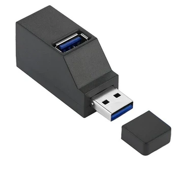 Портативный многоинтерфейсный концентратор-разветвитель USB3.0 Высокоскоростной концентратор