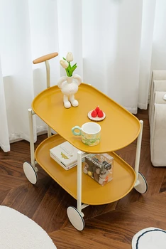 Приставной столик для дивана, простая гостиная, передвижной журнальный столик, небольшой гарнитур, современный и простой приставной столик
