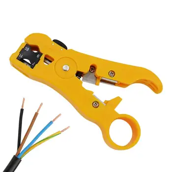 Резак для коаксиального кабеля Точный Инструмент для резки кабеля Многофункциональный Точный и быстрый Инструмент для подготовки сети и коаксиального