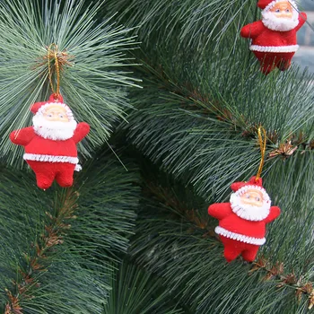 Санта-Клаус, Подвесная Шляпа Санта-Клауса, Рождественская фигурка, Украшение для дома на Хэллоуин, Украшение для Рождественской елки, С Новым годом # F