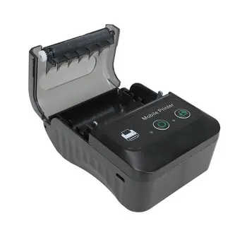 Совместимый с Bluetooth принтер этикеток, 58-мм беспроводной термопринтер, устройство для изготовления этикеток для доставки в магазин, мини-принтер этикеток