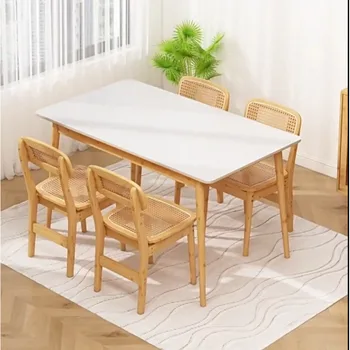 Современная мебель, Современные стулья для кухни, Бамбуковые обеденные стулья, Плетеный ротанговый стул для отдыха, Красивый и практичный